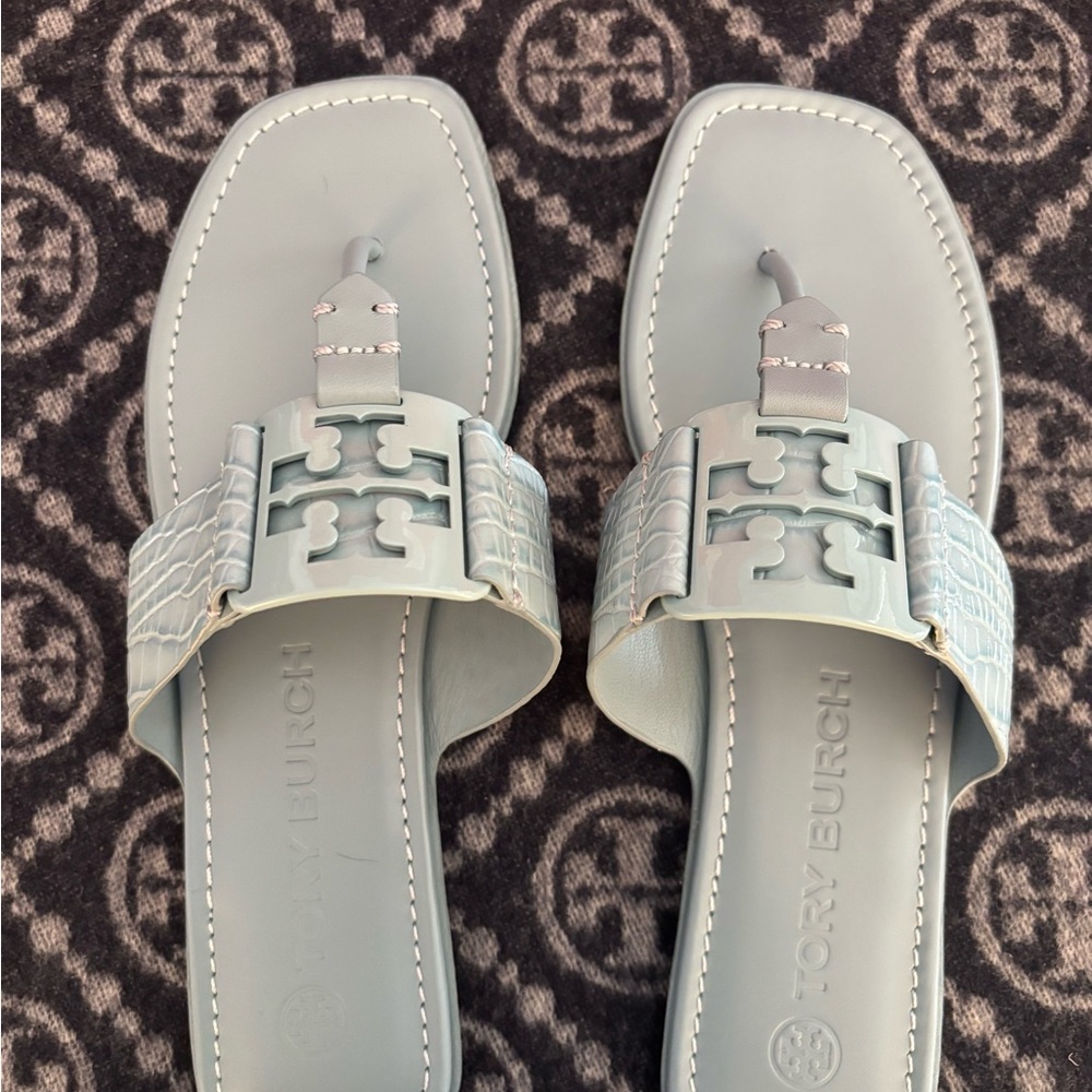 Tory Burch Light Blue Women's Sandals